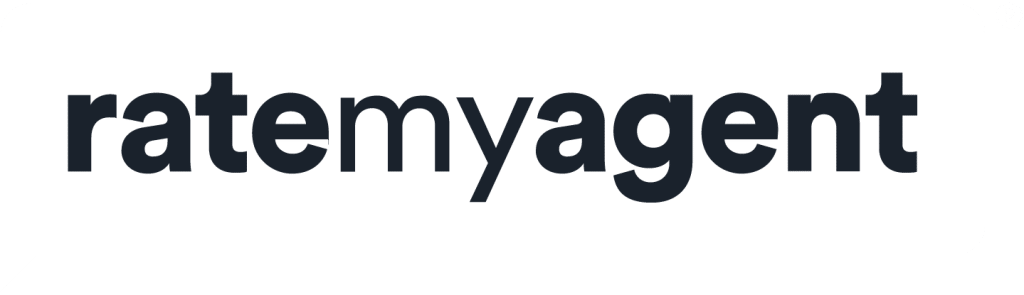 Rate My Agent White Logo